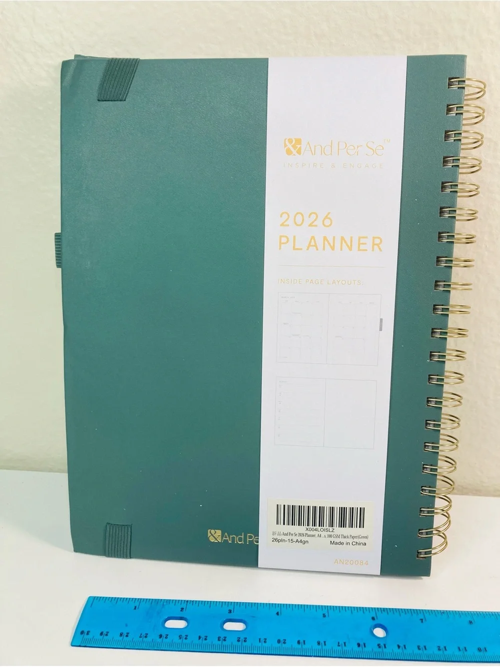 NWT 18 Months Jan 2026 - July 2027 School Year Planner Hardcover Spiral Notebook